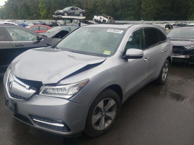 Photo 2 from auction – 2016 ACURA MDX with VIN 5FRYD4H28GB037828