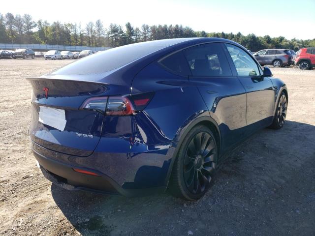 Photo 4 from auction – 2022 TESLA MODEL Y with VIN 7SAYGDEFXNF464881