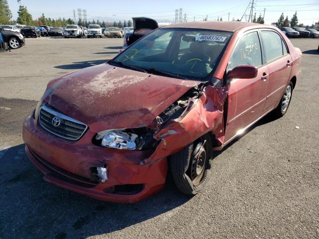 Photo 2 from auction – 2008 TOYOTA COROLLA CE with VIN 1NXBR32E98Z959227