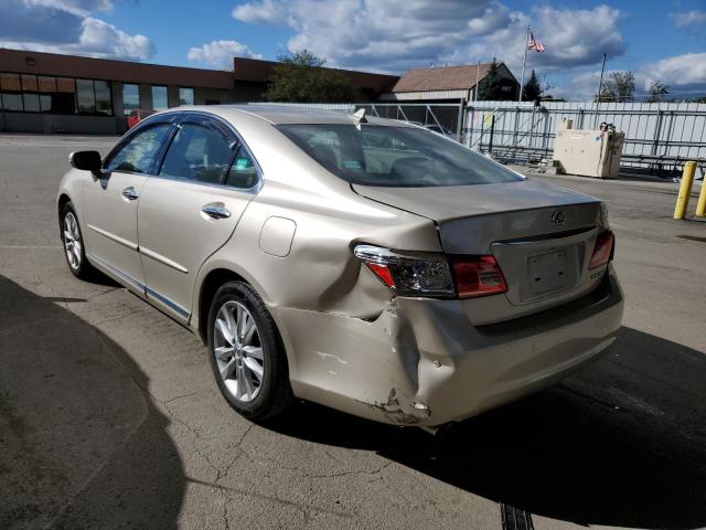 Photo 3 from auction – 2011 LEXUS ES 350 with VIN JTHBK1EG7B2455660