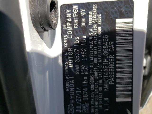 Photo 10 from auction – 2017 HYUNDAI ACCENT SE with VIN KMHCT4AE1HU368466