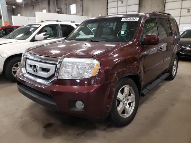 Photo 2 from auction – 2011 HONDA PILOT EXL with VIN 5FNYF4H66BB070768