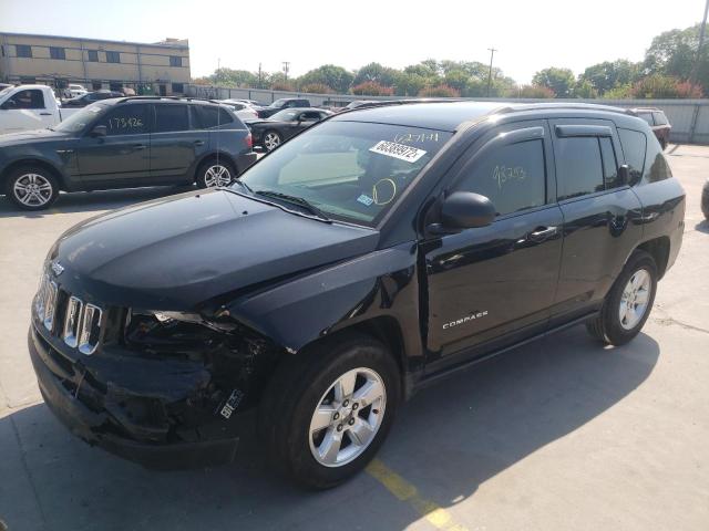 Photo 2 from auction – 2014 JEEP COMPASS SP with VIN 1C4NJCBA3ED627141