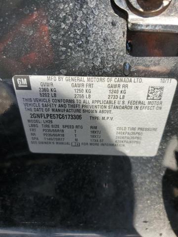 Photo 10 from auction – 2012 CHEVROLET EQUINOX LT with VIN 2GNFLPE57C6173306