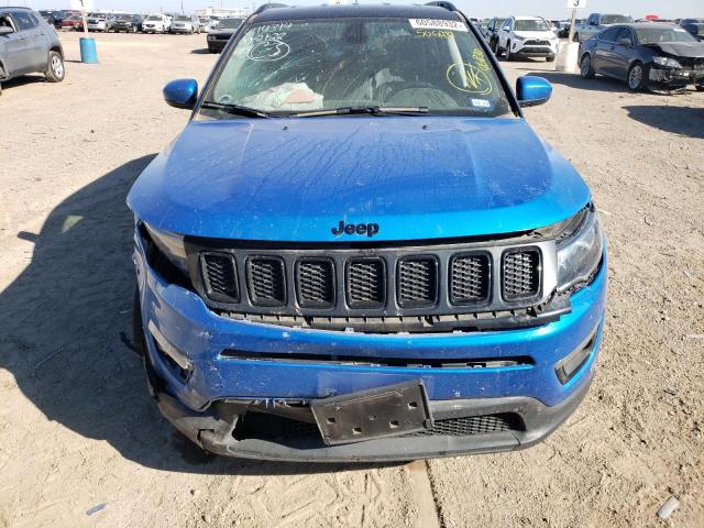 Photo 9 from auction – 2021 JEEP COMPASS LA with VIN 3C4NJCBB7MT505481