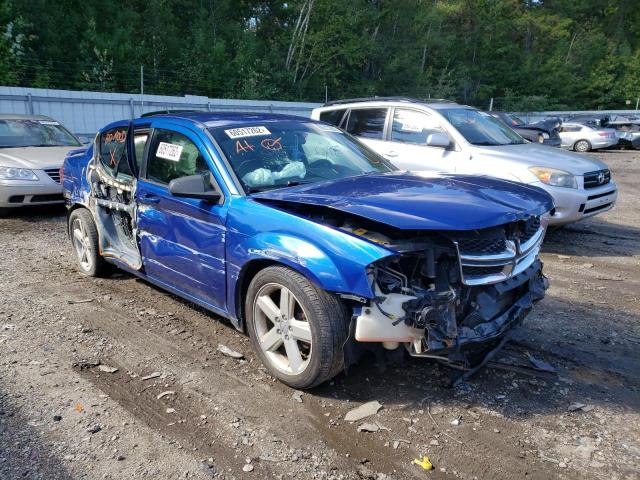 DODGE AVENGER SE 2013 with VIN 1C3CDZAB8DN516903 - Photo from auction
