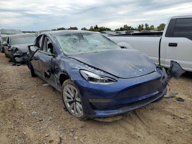 TESLA MODEL 3 2022 with VIN 5YJ3E1EA0NF191451 - Photo from auction