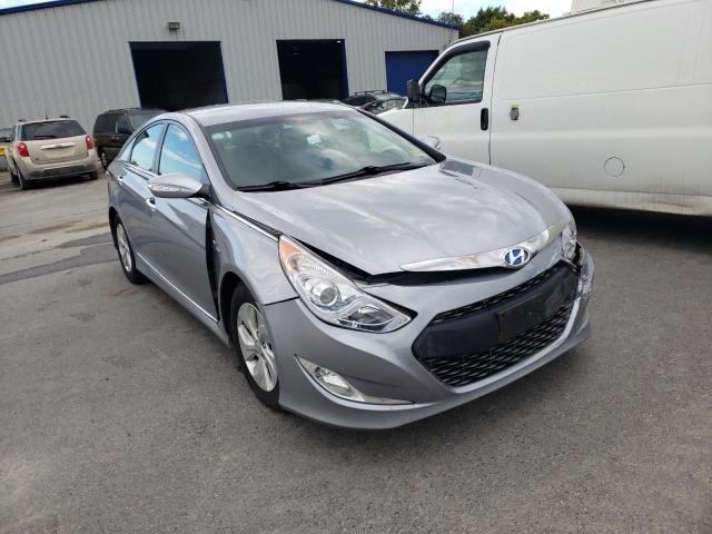 HYUNDAI SONATA HYB 2014 with VIN KMHEC4A40EA115331 - Photo from auction