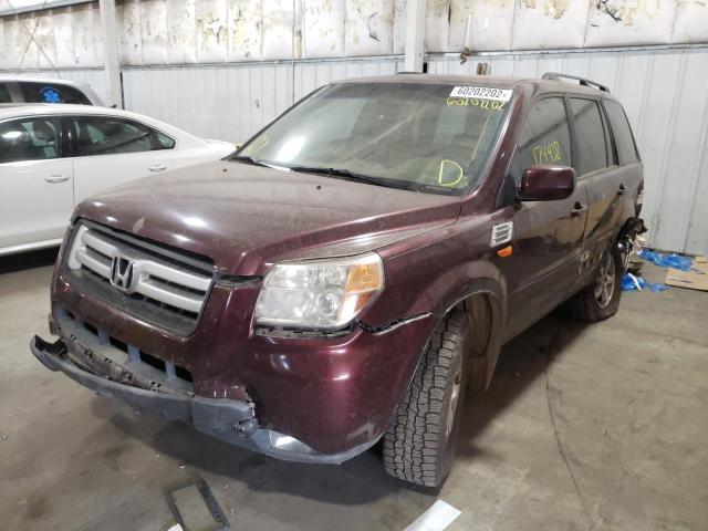 Photo 2 from auction – 2008 HONDA PILOT EXL with VIN 5FNYF18558B056925