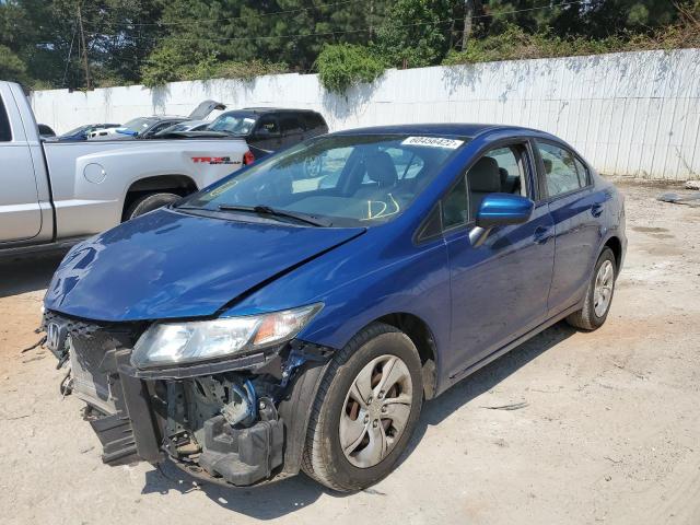 Photo 2 from auction – 2015 HONDA CIVIC LX with VIN 19XFB2F56FE064563