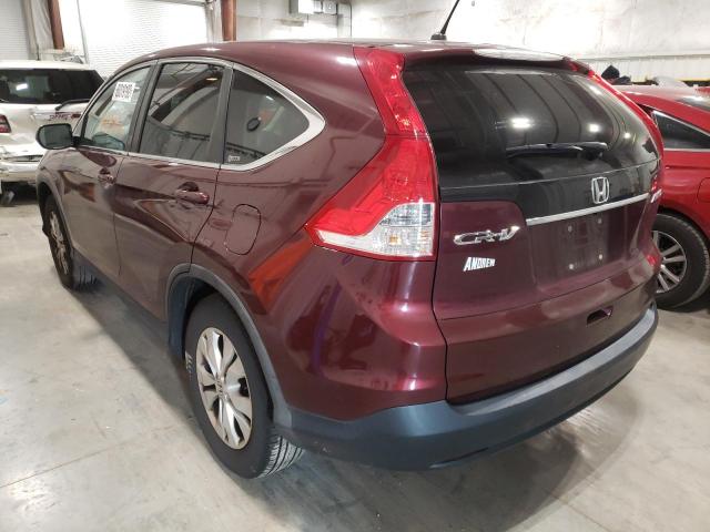 Photo 3 from auction – 2012 HONDA CR-V EX with VIN 5J6RM4H56CL060493