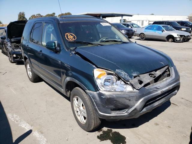 HONDA CR-V EX 2002 with VIN JHLRD78832C079604 - Photo from auction