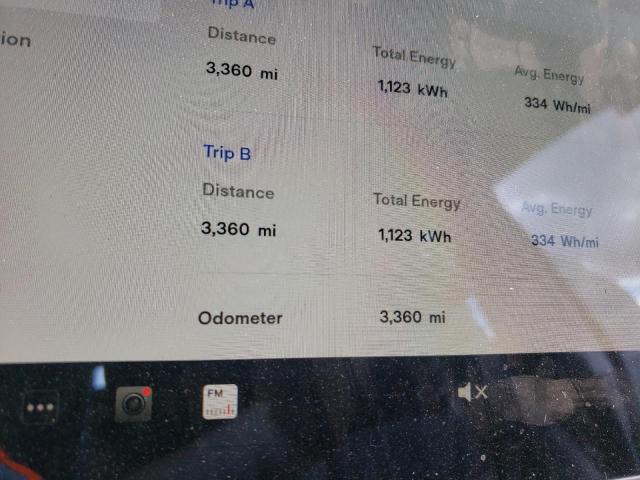 Photo 8 from auction – 2022 TESLA MODEL Y with VIN 7SAYGDEE3NF348610