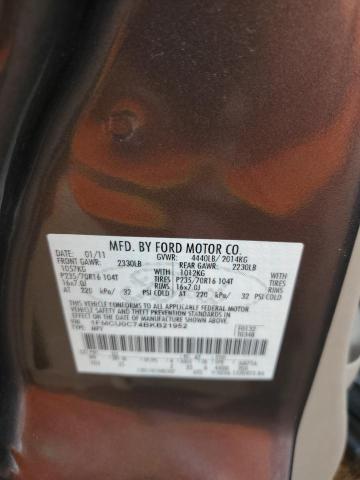 Фото 10 с аукциона – 2011 FORD ESCAPE XLS с VIN 1FMCU0C74BKB21952