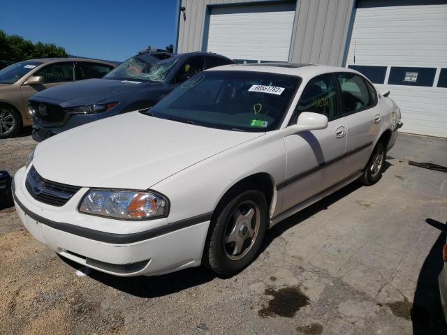 Photo 2 from auction – 2002 CHEVROLET IMPALA with VIN 2G1WH55K229231686