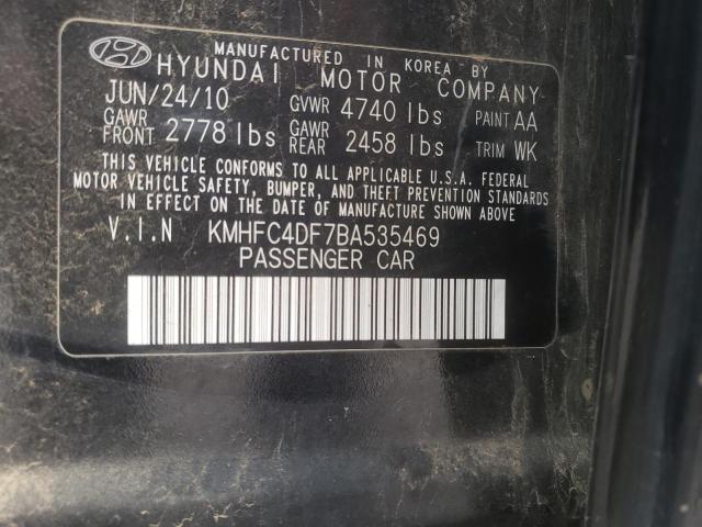 Photo 10 from auction – 2011 HYUNDAI AZERA GLS with VIN KMHFC4DF7BA535469
