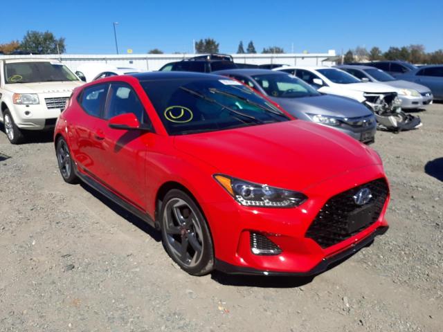 HYUNDAI VELOSTER T 2020 with VIN KMHTH6AB0LU021237 - Photo from auction