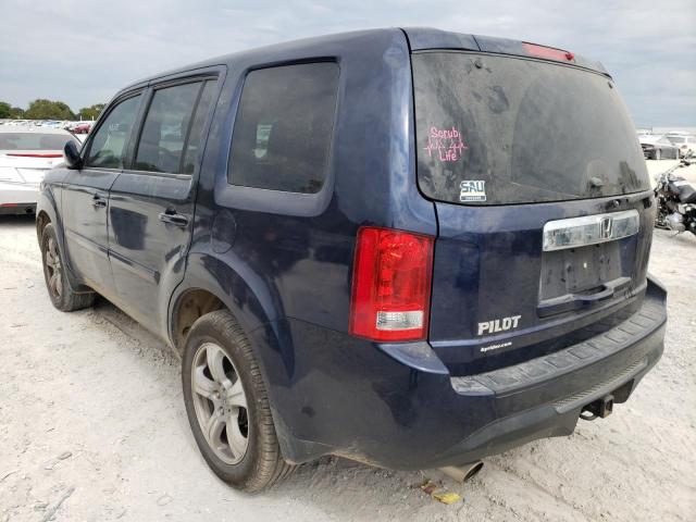 Photo 3 from auction – 2013 HONDA PILOT EX with VIN 5FNYF3H44DB011844