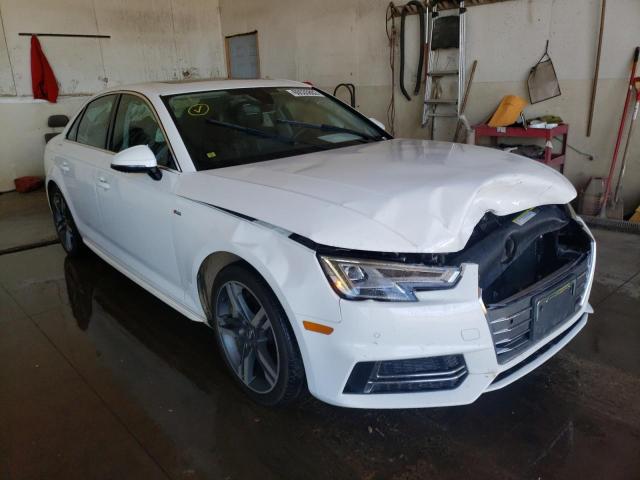 AUDI A4 PREMIUM 2017 with VIN WAUENAF40HN010255 - Photo from auction