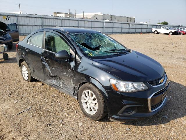 CHEVROLET SONIC LT 2017 with VIN 1G1JD5SHXH4125884 - Photo from auction
