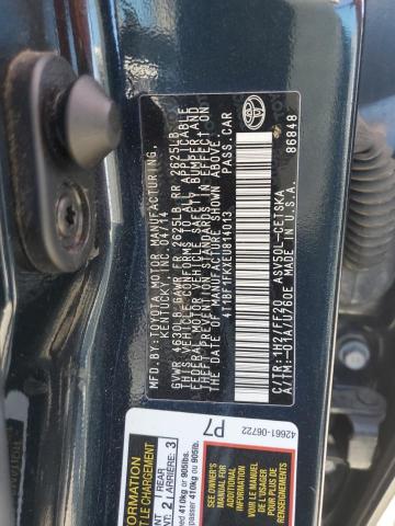 Photo 10 from auction – 2014 TOYOTA CAMRY L with VIN 4T1BF1FKXEU814013