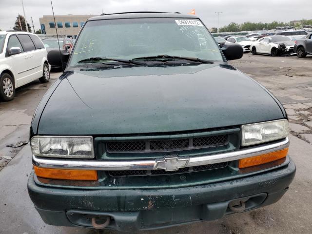Photo 9 from auction – 2002 CHEVROLET BLAZER with VIN 1GNDT13W62K157609
