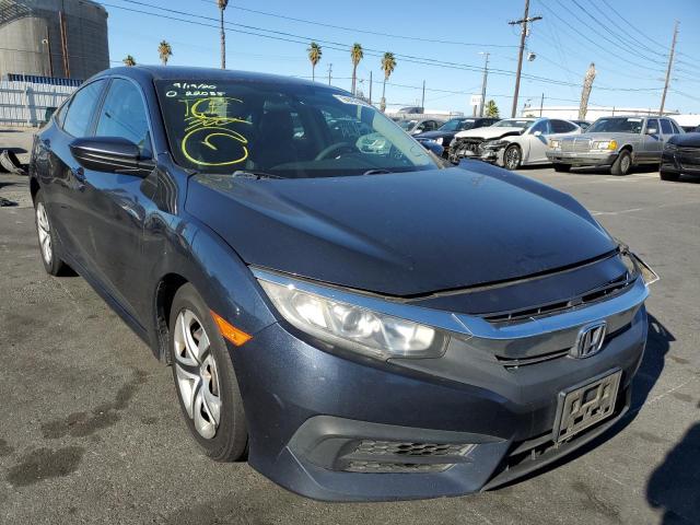 HONDA CIVIC LX 2016 with VIN 19XFC2F50GE207330 - Photo from auction