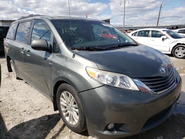 TOYOTA SIENNA XLE 2014 with VIN 5TDYK3DC8ES461664 - Photo from auction