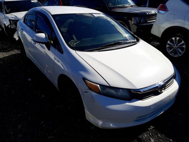 HONDA CIVIC LX 2012 with VIN 2HGFB2F55CH327224 - Photo from auction