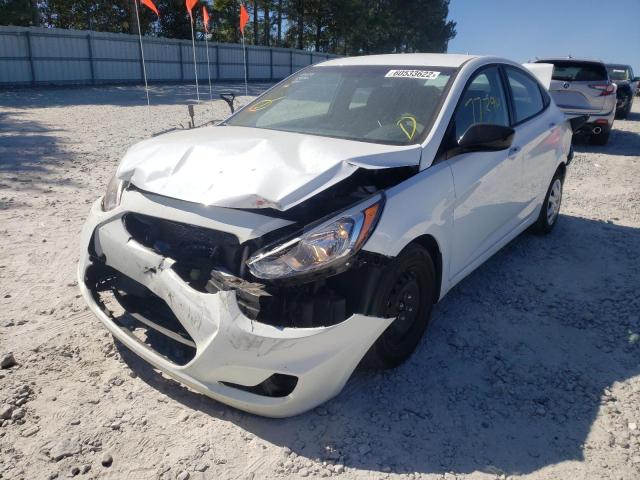 Photo 2 from auction – 2016 HYUNDAI ACCENT SE with VIN KMHCT4AE7GU130622