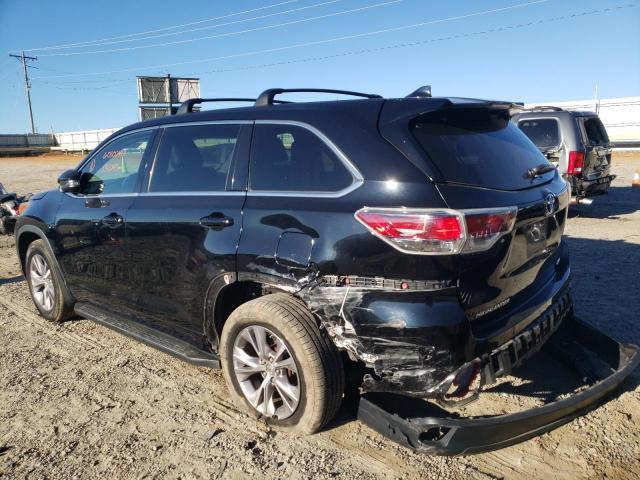 Photo 3 from auction – 2015 TOYOTA HIGHLANDER with VIN 5TDBKRFHXFS219350