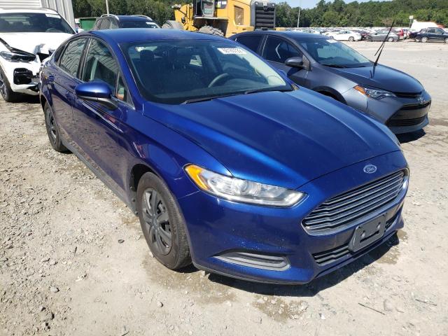 FORD FUSION S 2013 with VIN 3FA6P0G74DR244044 - Photo from auction