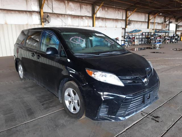 TOYOTA SIENNA L 2020 with VIN 5TDZZ3DC9LS080645 - Photo from auction