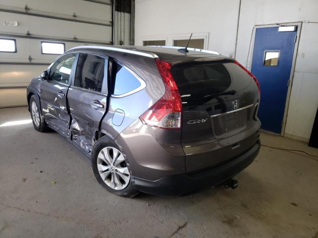 Photo 3 from auction – 2014 HONDA CR-V EXL with VIN 2HKRM4H78EH716739