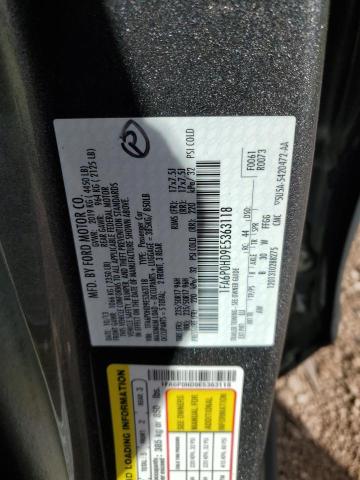 Photo 10 from auction – 2014 FORD FUSION SE with VIN 1FA6P0HD9E5363118