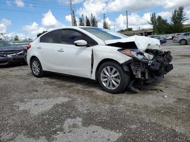 KIA FORTE EX 2014 with VIN KNAFX4A89E5114202 - Photo from auction
