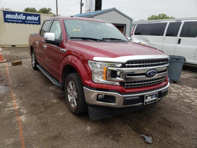 FORD F150 SUPER 2018 with VIN 1FTEW1C5XJKF14199 - Photo from auction