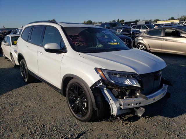 HONDA PILOT BLAC 2021 with VIN 5FNYF6H73MB042627 - Photo from auction