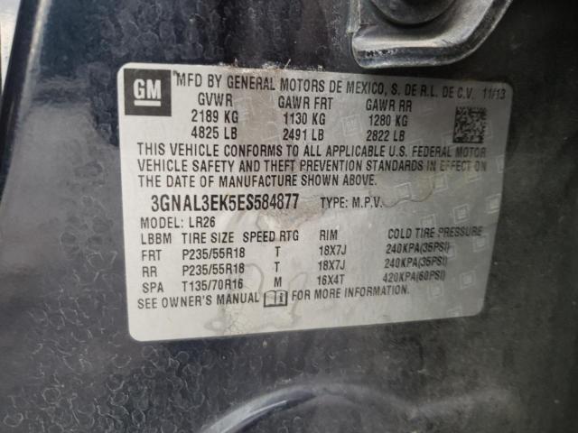 Photo 10 from auction – 2014 CHEVROLET CAPTIVA LT with VIN 3GNAL3EK5ES584877