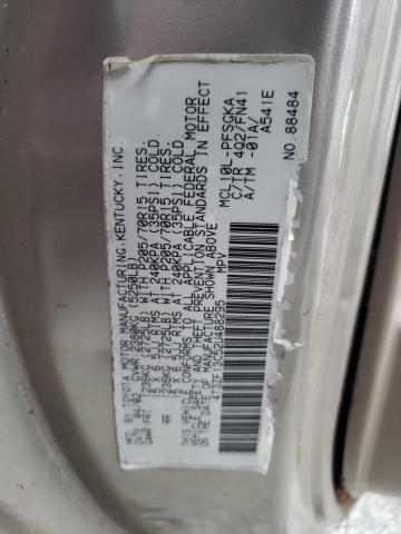 Photo 10 from auction – 2002 TOYOTA SIENNA LE with VIN 4T3ZF13C52U488295