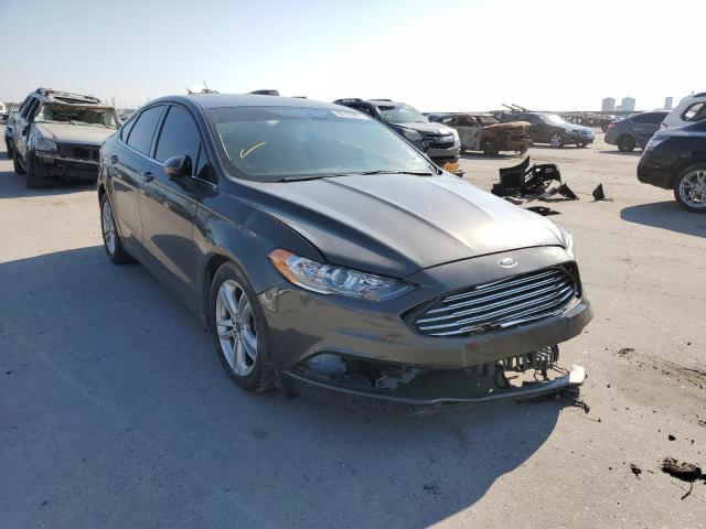FORD FUSION SE 2018 with VIN 3FA6P0HD3JR272403 - Photo from auction