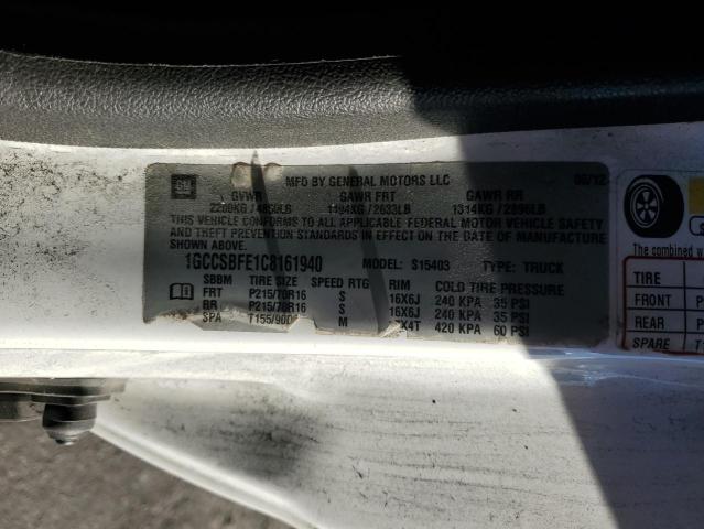 Zdjęcie 10 z aukcji – 2012 CHEVROLET COLORADO z VIN 1GCCSBFE1C8161940