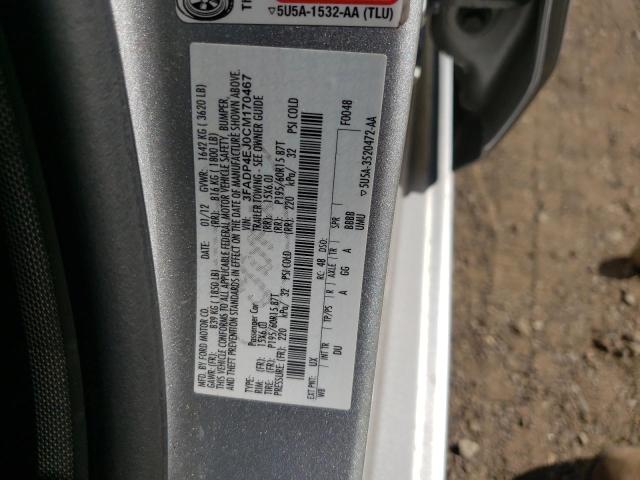 صورة رقم 10 من المزاد - 2012 FORD FIESTA SE مع VIN 3FADP4EJ0CM170467