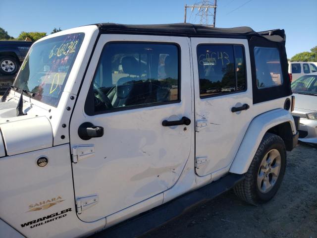 Photo 9 from auction – 2014 JEEP WRANGLER U with VIN 1C4BJWEG8EL326665