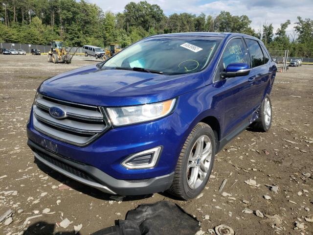 Photo 2 from auction – 2015 FORD EDGE TITAN with VIN 2FMTK4K93FBB42825