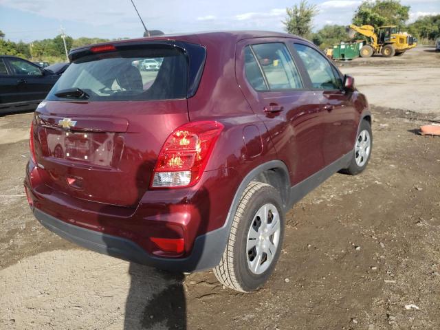 Photo 4 from auction – 2017 CHEVROLET TRAX LS with VIN 3GNCJKSB6HL197962