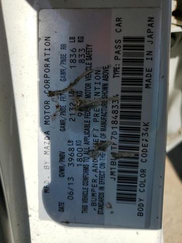 Photo 10 from auction – 2013 MAZDA 3 I with VIN JM1BL1TF7D1848334