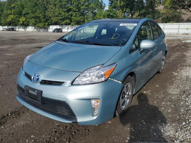 Photo 2 from auction – 2014 TOYOTA PRIUS with VIN JTDKN3DU2E1839027