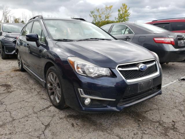 SUBARU IMPREZA SP 2015 with VIN JF1GPAW64FH258145 - Photo from auction