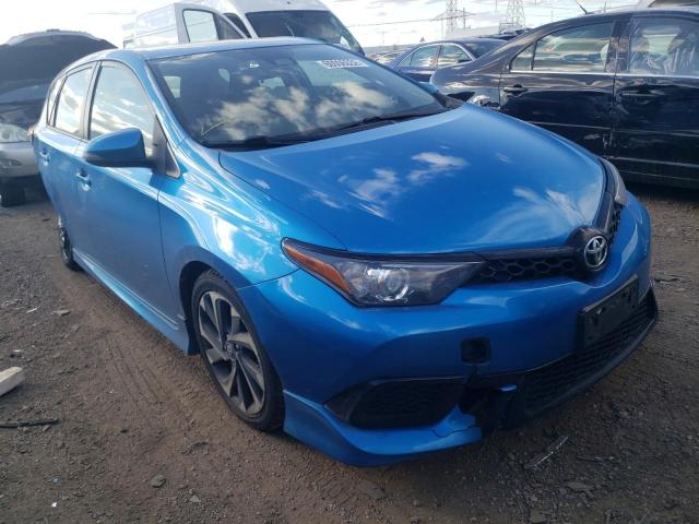 TOYOTA COROLLA IM 2017 with VIN JTNKARJEXHJ537769 - Photo from auction